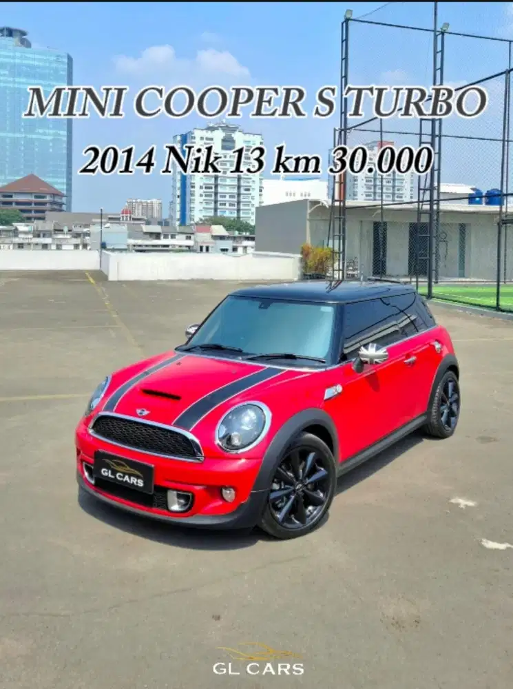Km 30Rb Cooper S Cash 2014 Nik 2013 Turbo Red Hot Package Mini Cooper