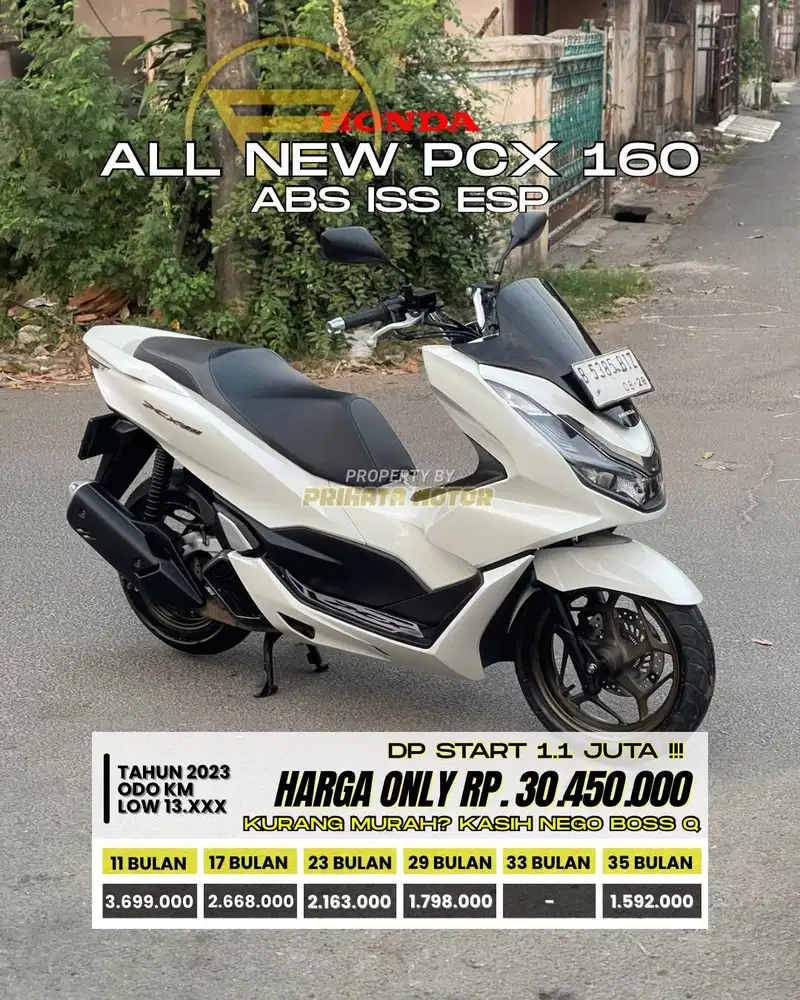 HONDA ALL NEW PCX 160 ABS ISS ESP 2023