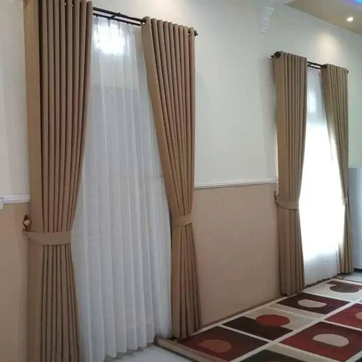 Jual gorden model terbaru gorden blackout vitrase gorden skat klinik
