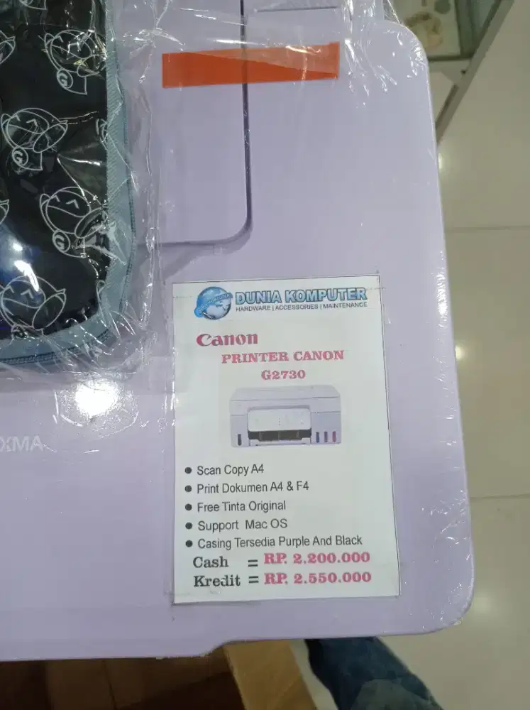 Printer Pixma Canon G2730 Purple