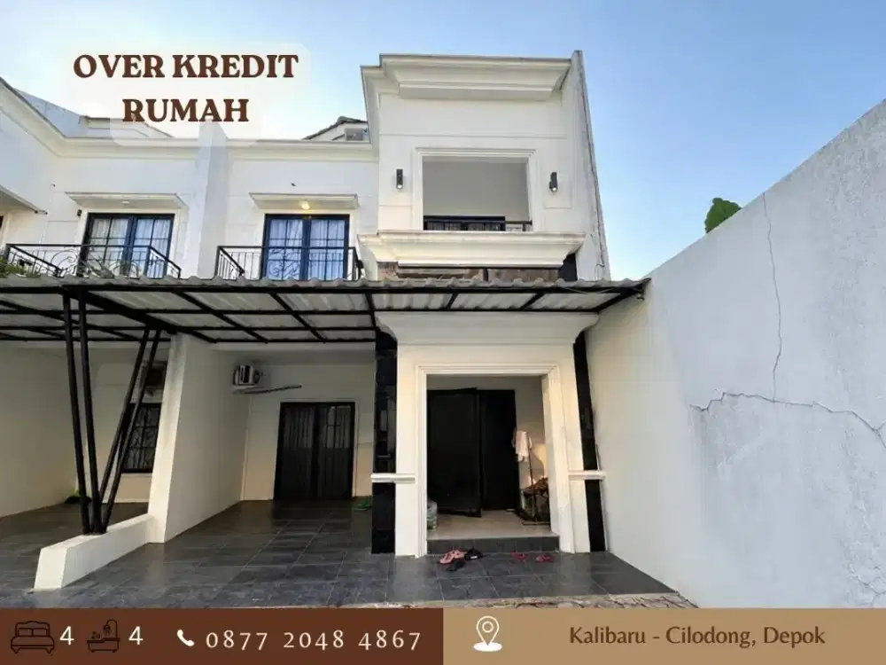 OVER KREDIT Rmh 2LT LT98 dkt Alun alun GDC di Kalibaru Cilodong Depok