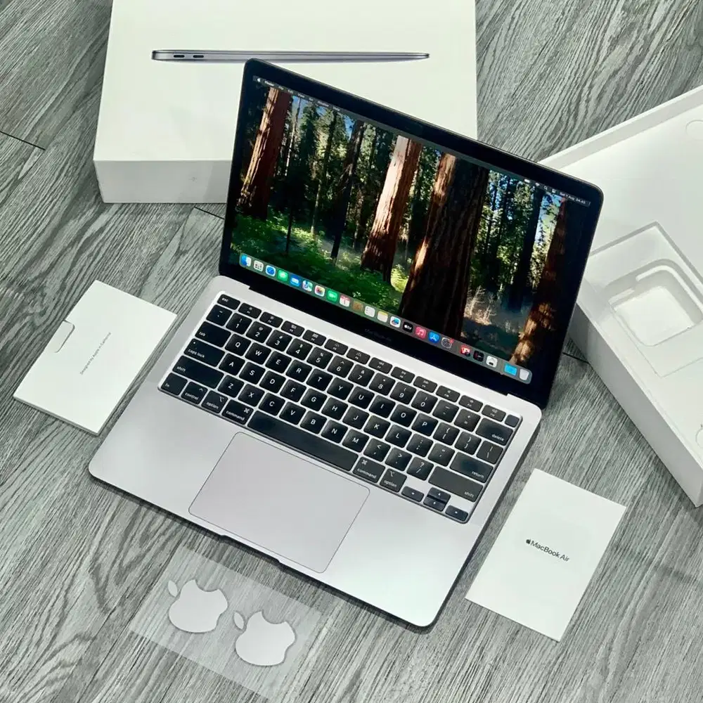 MACBOOK AIR 2020 i3 8GB/256GB FULLSET MURAH