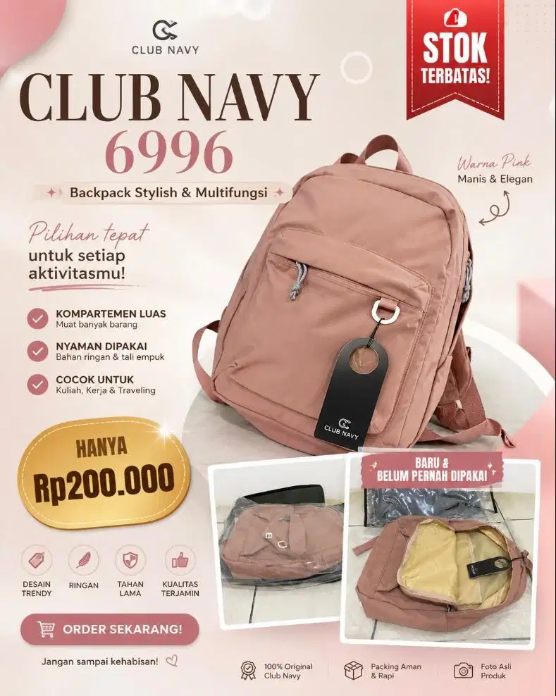Tas ransel cewek