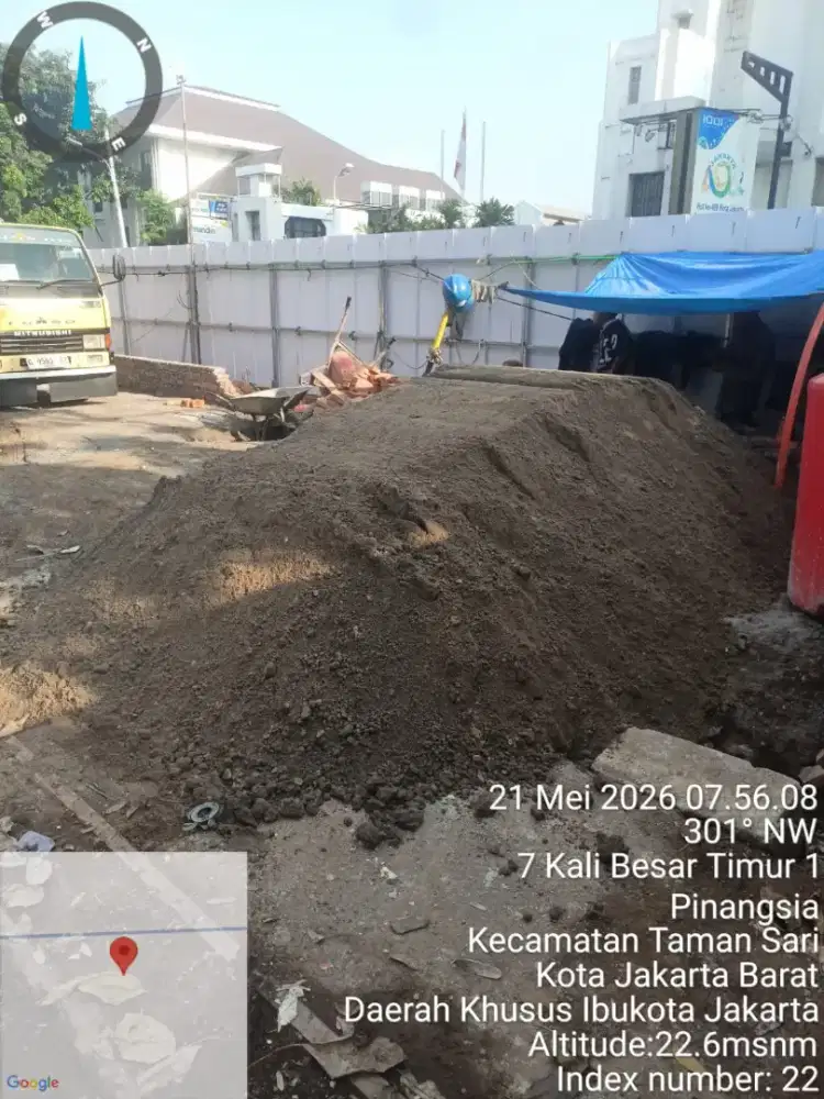 Material Pasir bangka batu belah sirdam