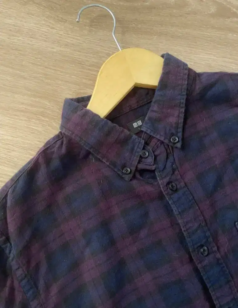 Flanel Uniqlo Longsleeve