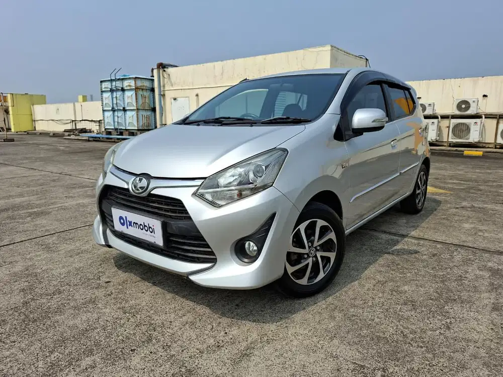 DP 1 JUTA Toyota Agya 1.2 G Bensin-AT 2019 Putih CZMIB