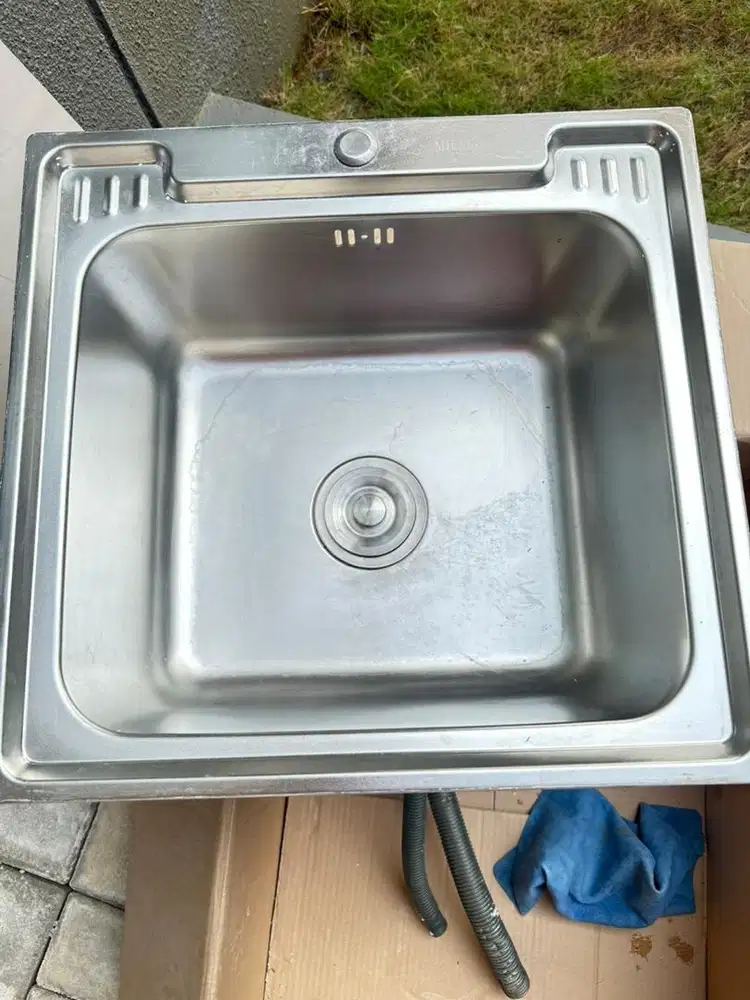 Sink cuci piring merk milano / westafel cuci piring