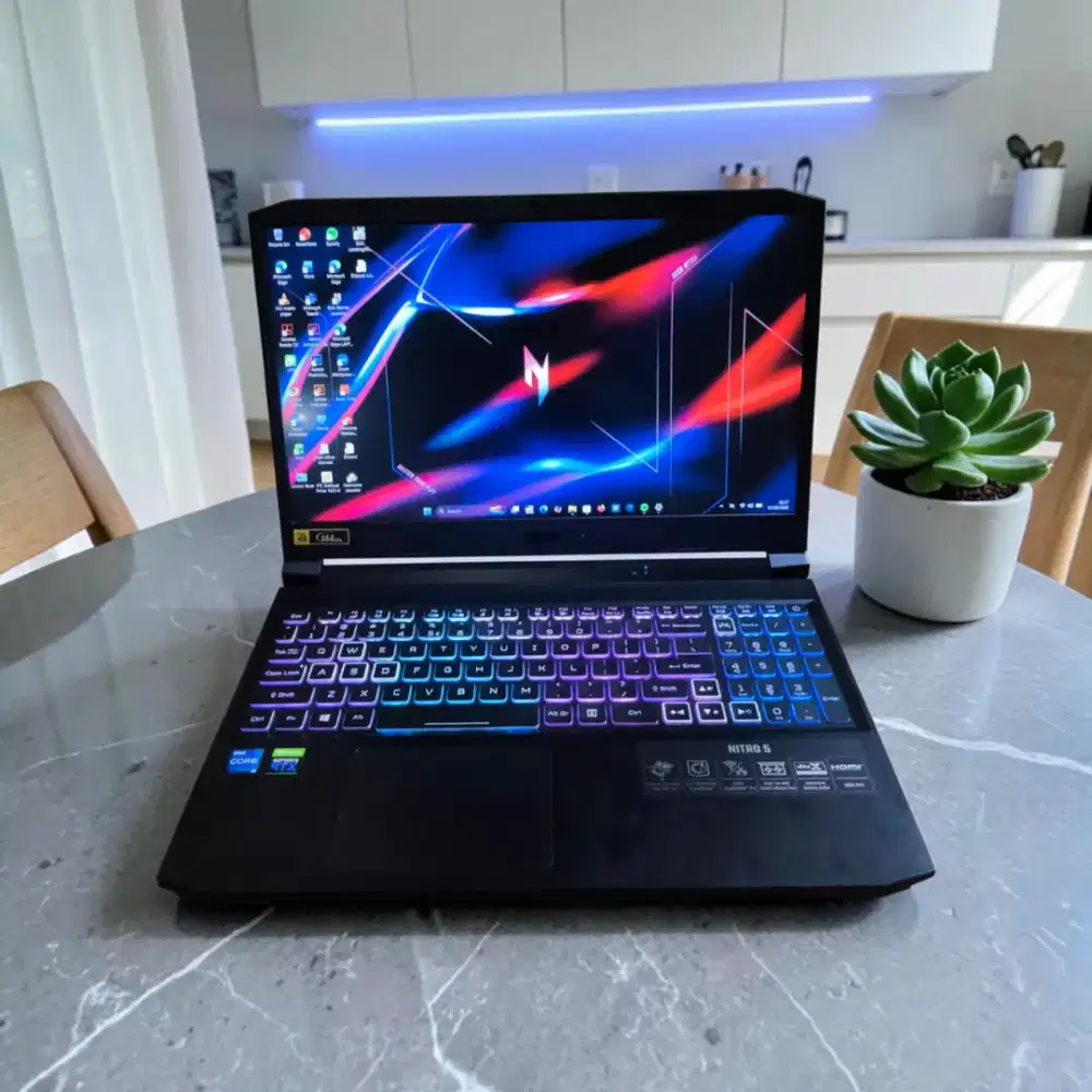 LAPTOP ACER NITRO 5-AN515-57 GEN 11 NVIDIA RTX 3050 RGB