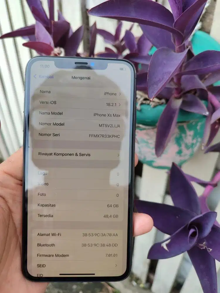 Iphone Xs max 64Gb 3,xl,axis on meih bgus orian sekua bd tkrt tmabh
