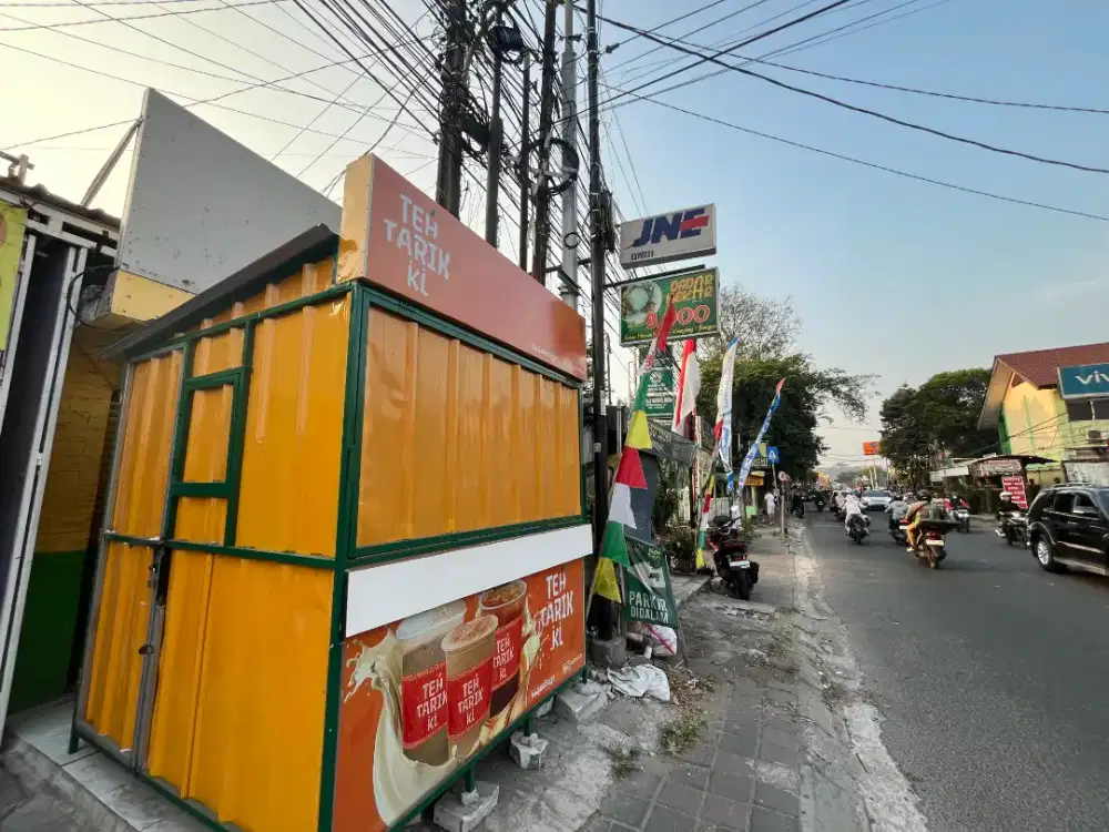 Over Kontrak Usaha Teh Tarik KL Strategis Pinggir Jalan Raya