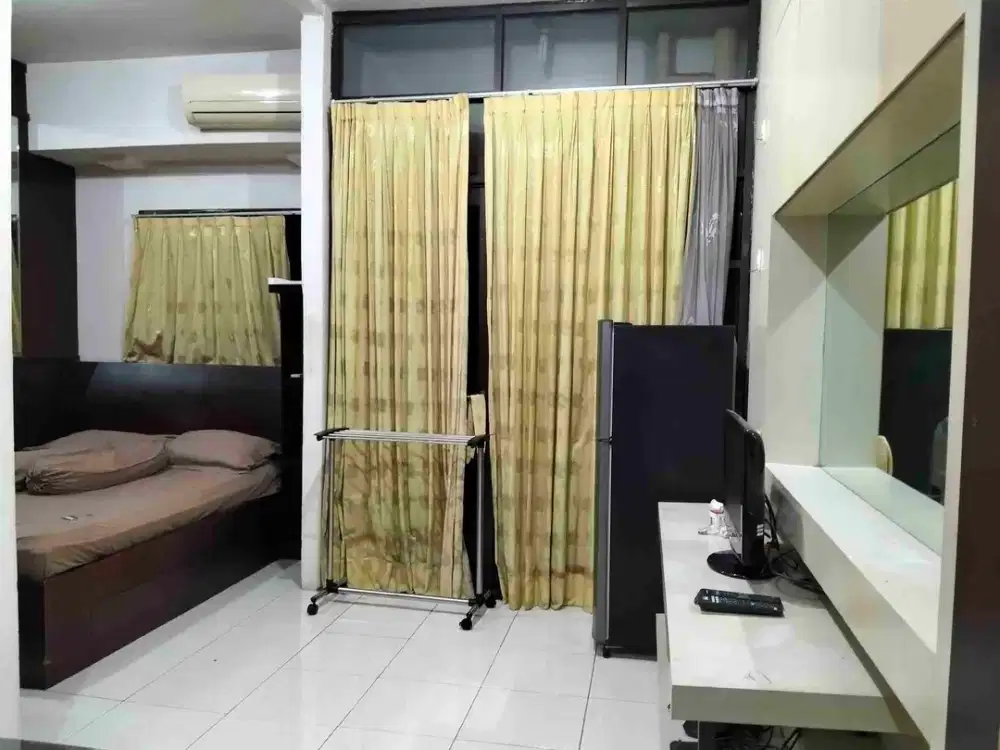 Disewakan studio IBR Apt Salemba Residence Jkt Pst Rp.38 JT/thn