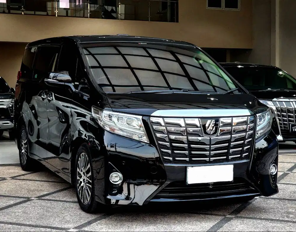 KM 20 RB ANTIK!! TOYOTA ALPHARD 2.5 G PILOT SEAT 2016 BLACK