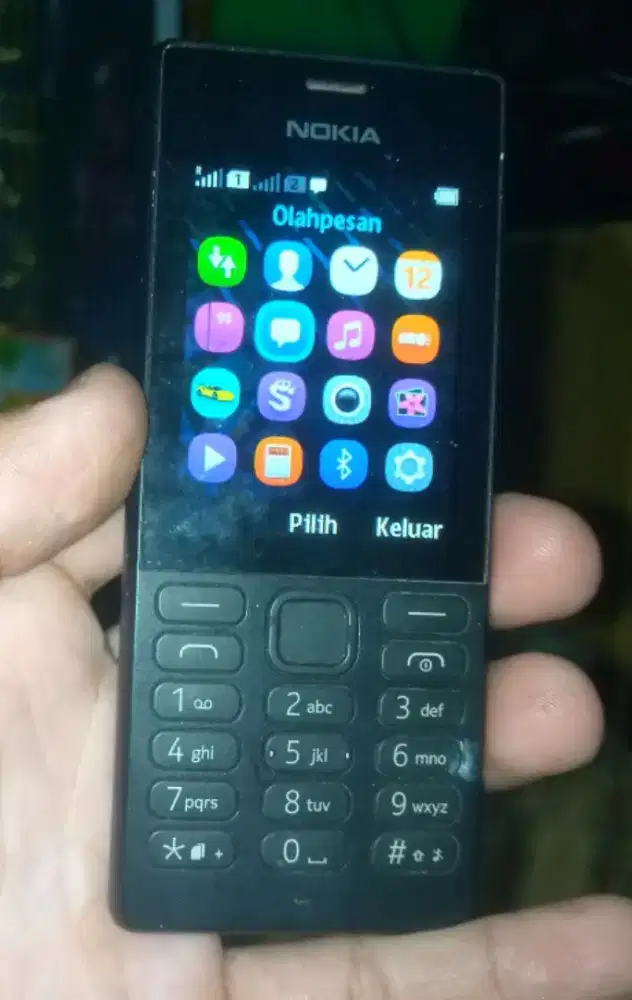 Hp Nokia asli jadul batangan.dual SIM-card bs musik.no minus