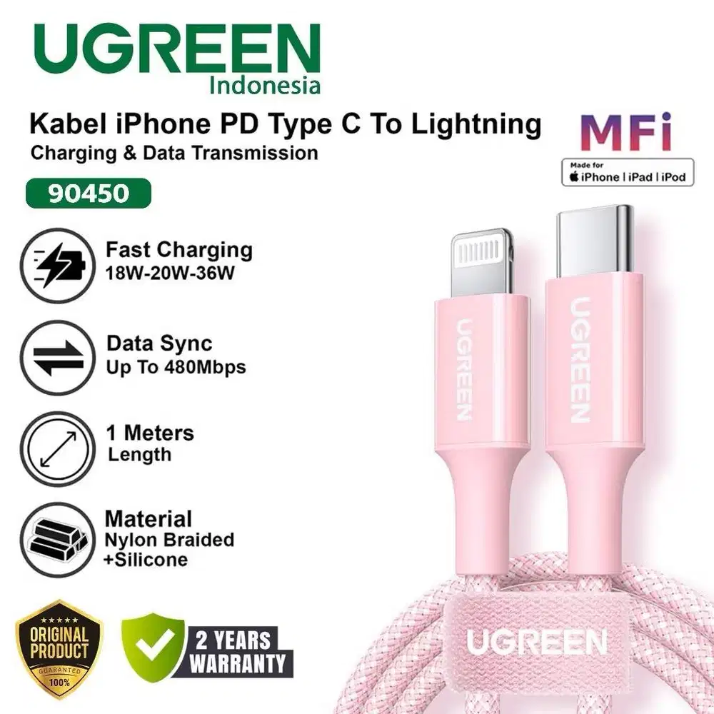 KD UGREEN C TO LIGHTNING