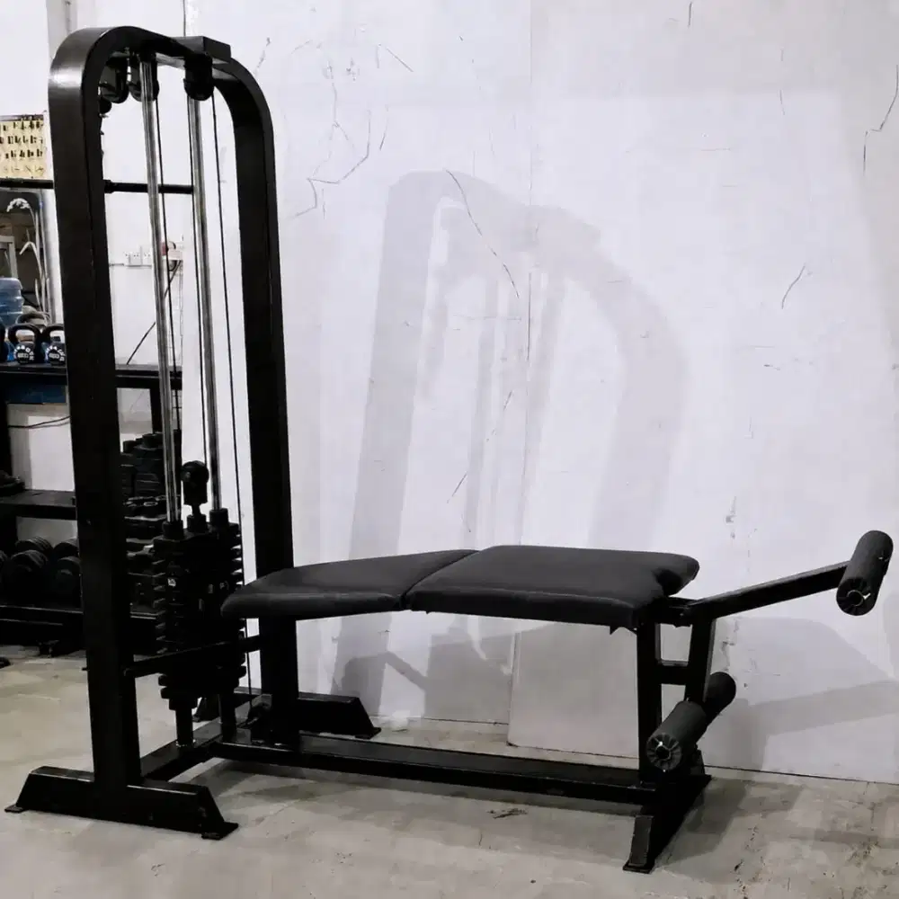 Leg Curl + Leg Extension + Tricep Machine Second