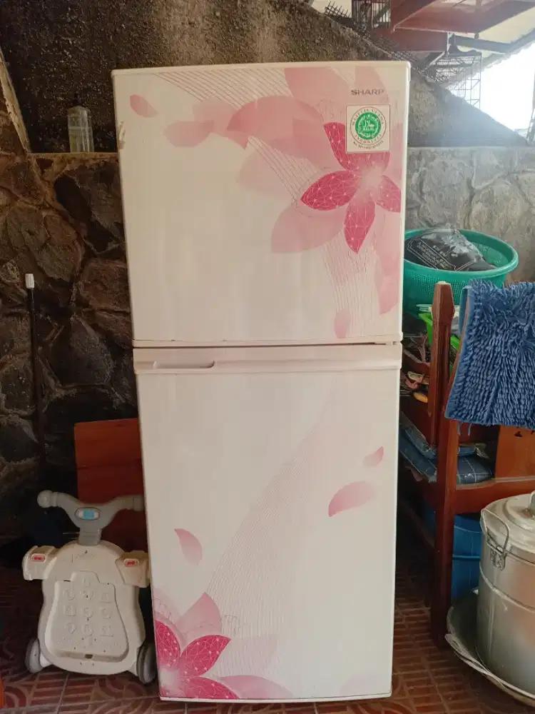Kulkas sharp 2 pintu