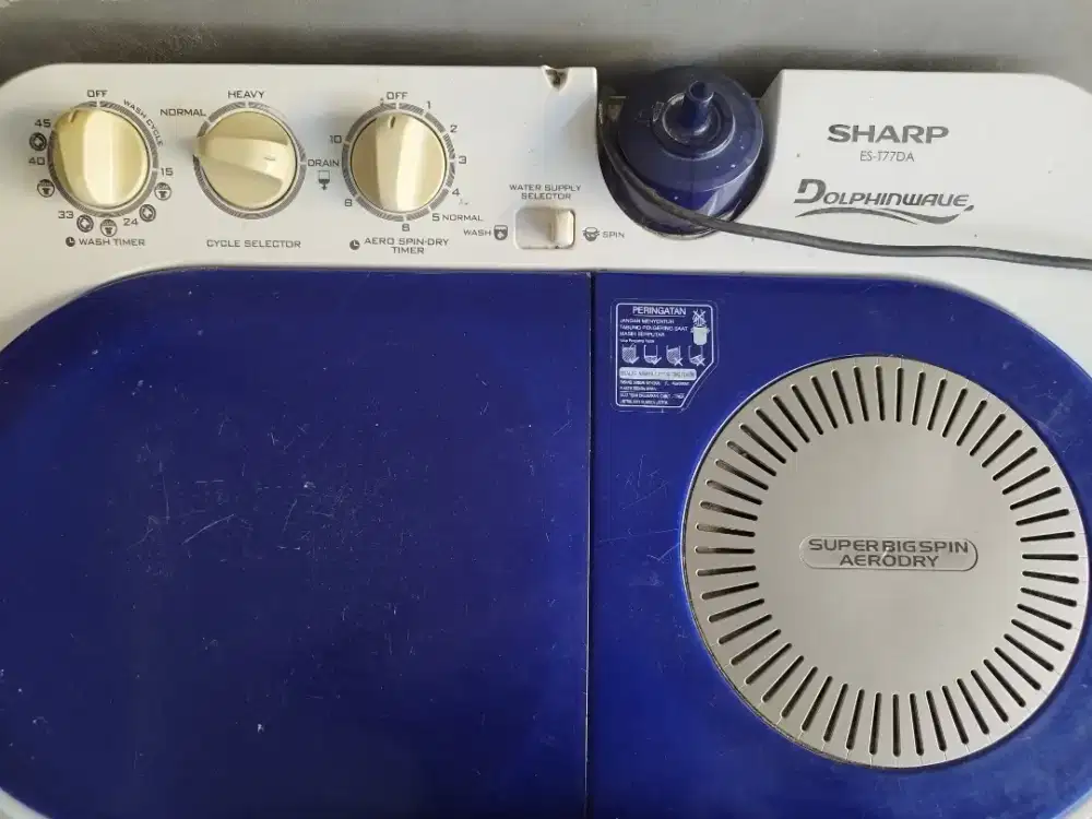 Mesin Cuci SHARP 7Kg 2 tabung