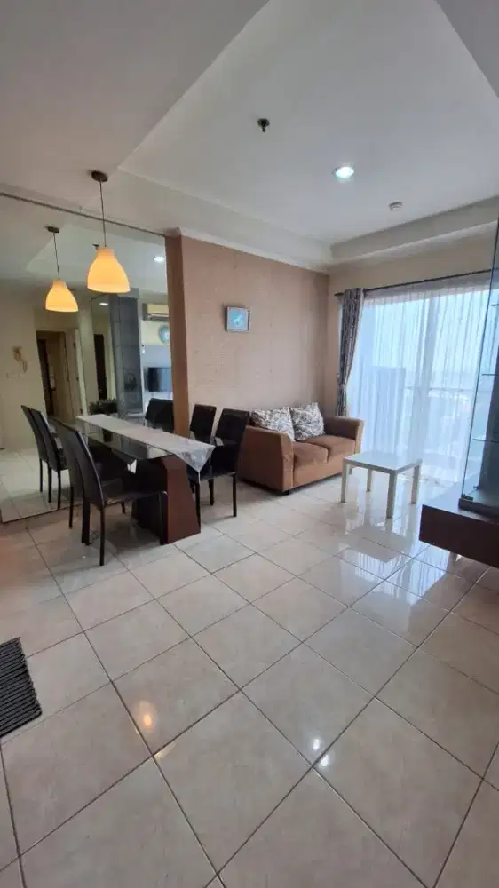 Sewakan Apartemen area Mall Of Indonesia 2 Kamar Tidur fullfurnish
