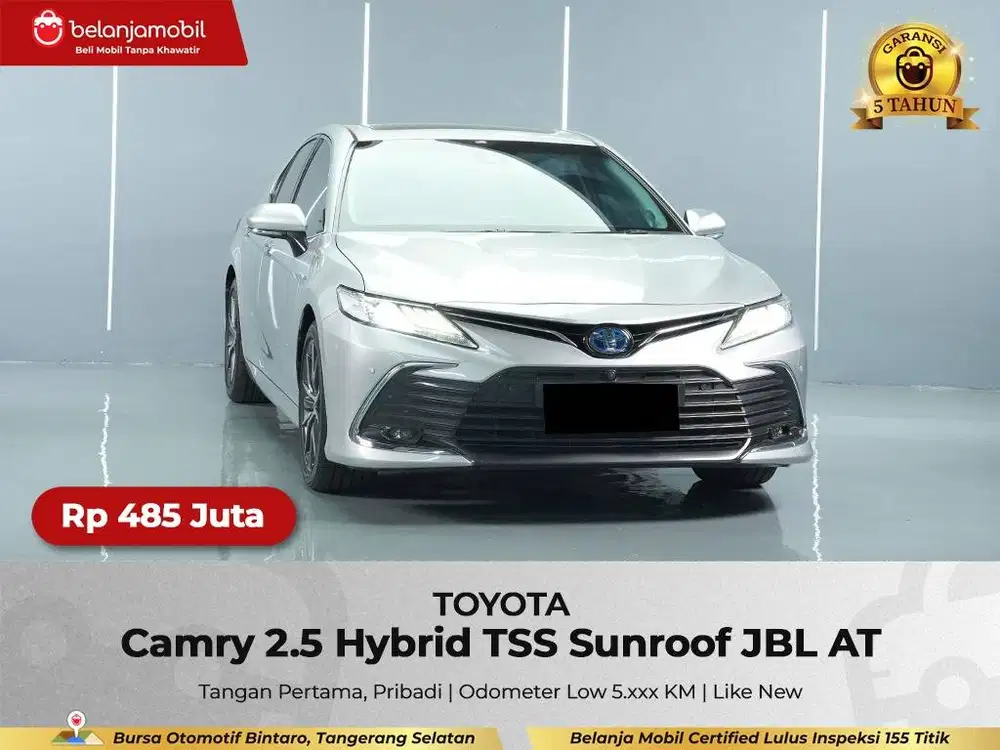 [ KM LOW 5RB ] Toyota Camry 2.5 TSS Sunroof JBL AT Silver 2022/2023