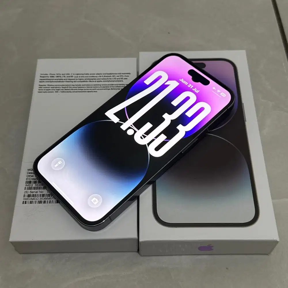 IPhone 14 pro 128 GB (minus kecil)