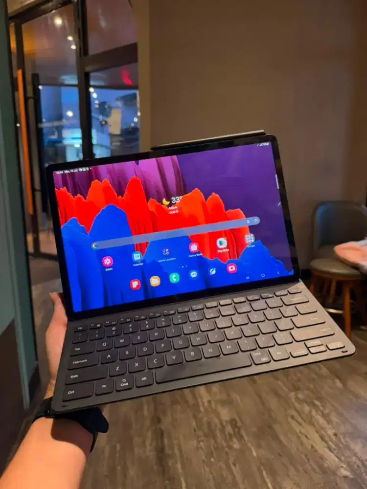 Samsung Galaxy Tab S7+ Free S Pen Ori & Book Cover