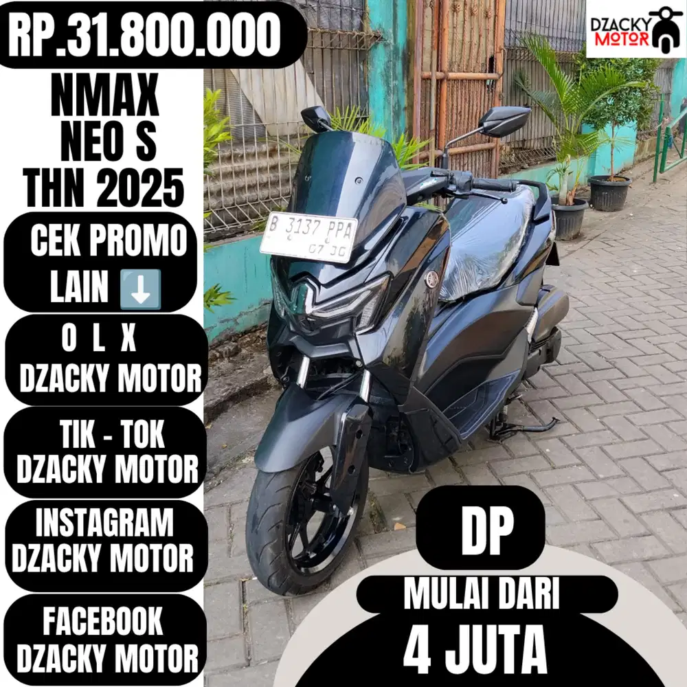NMAX NEO S 2025 SECOND LIKE NEW