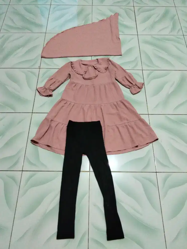 Preloved setelan anak cewe sz 8 - 9 thn