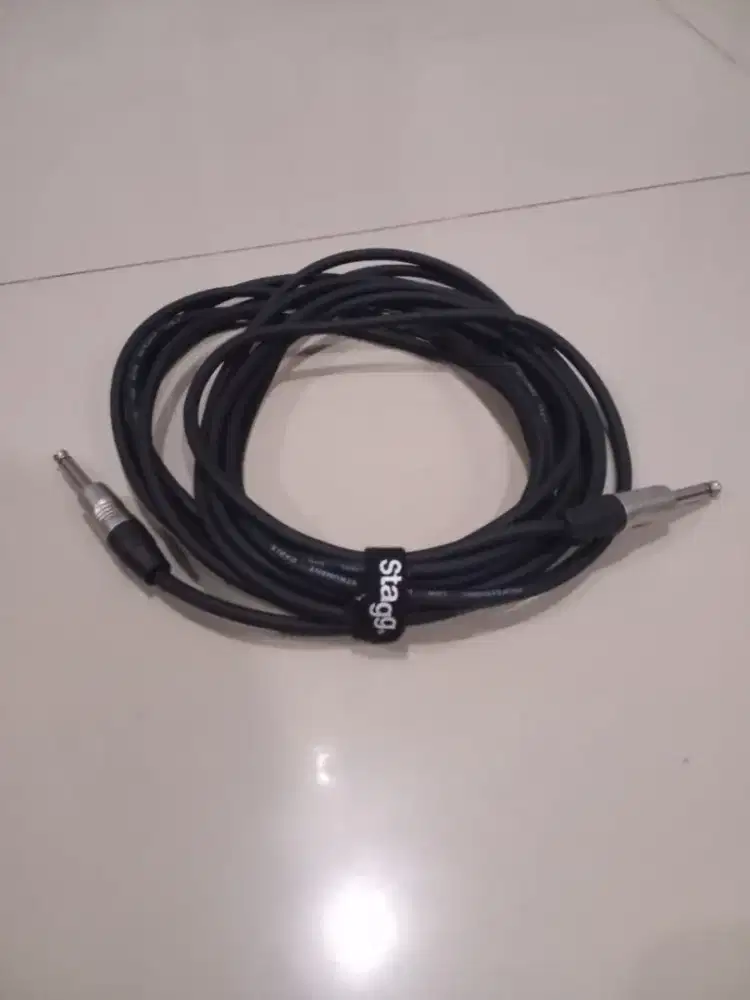 Kabel jeck merk stagg 6m masih baru