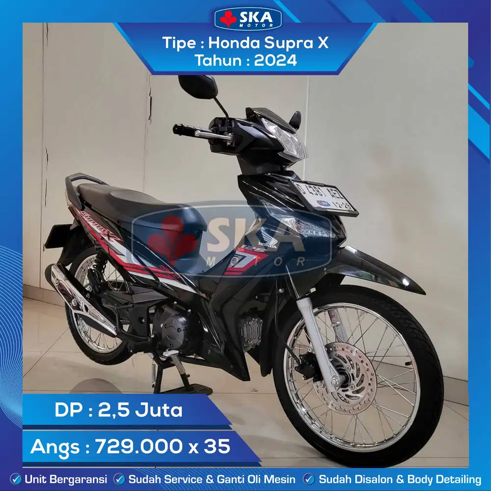 Honda Supra X Tahun 2024