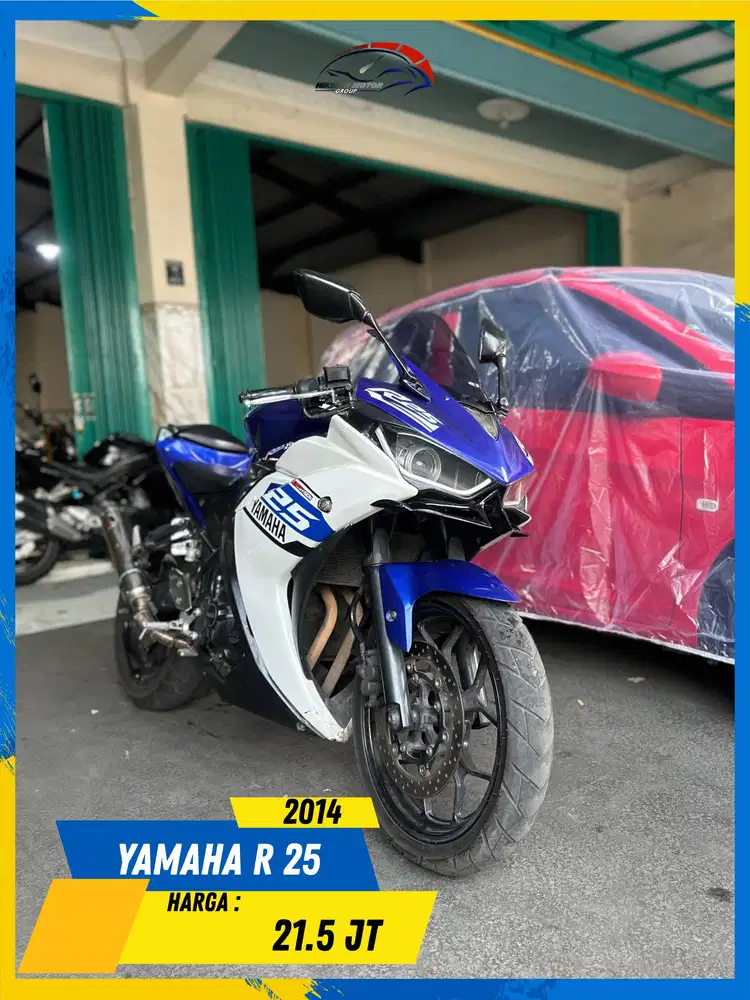 YAMAHA R25 2014 TERMURAH SE MALANG BOSKUU HIKMAH MOTOR KEPUH