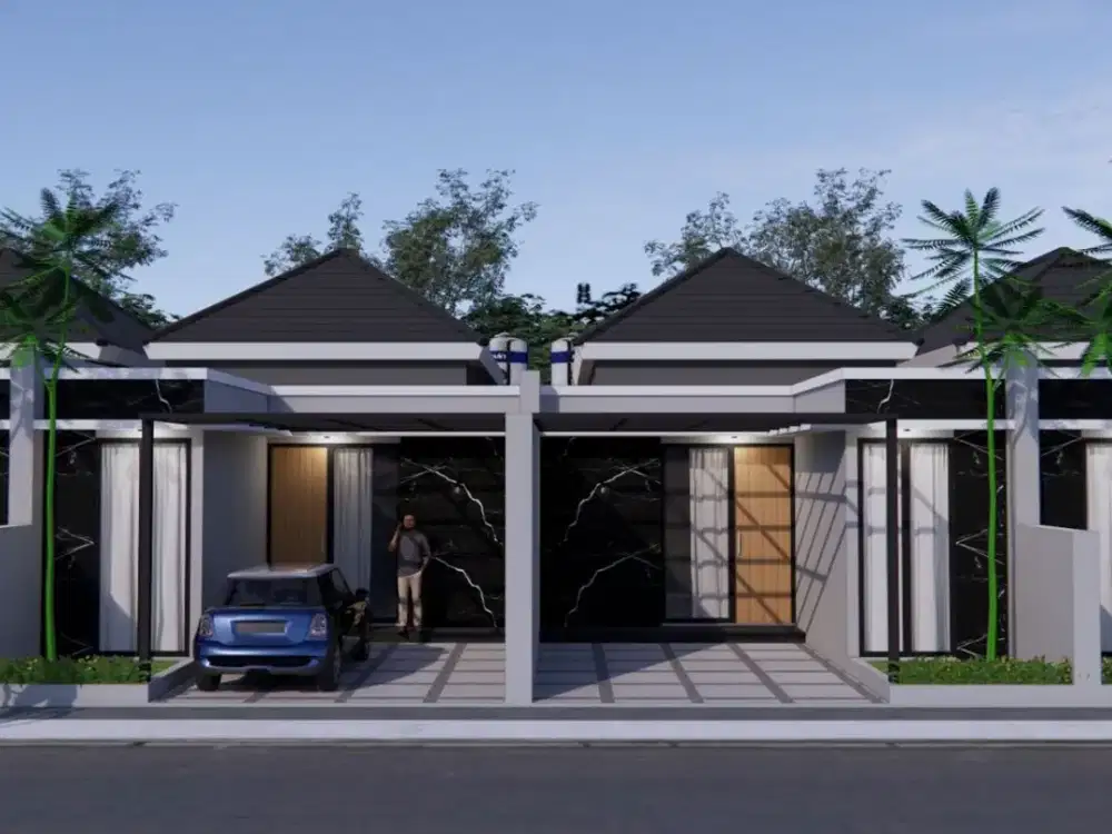 Rumah Premium Dekat Kampus UTY Jogja! Design Kekinian Cocok Untuk Mahasiswa Sudah Free BPHTB & Biaya Balik Nama