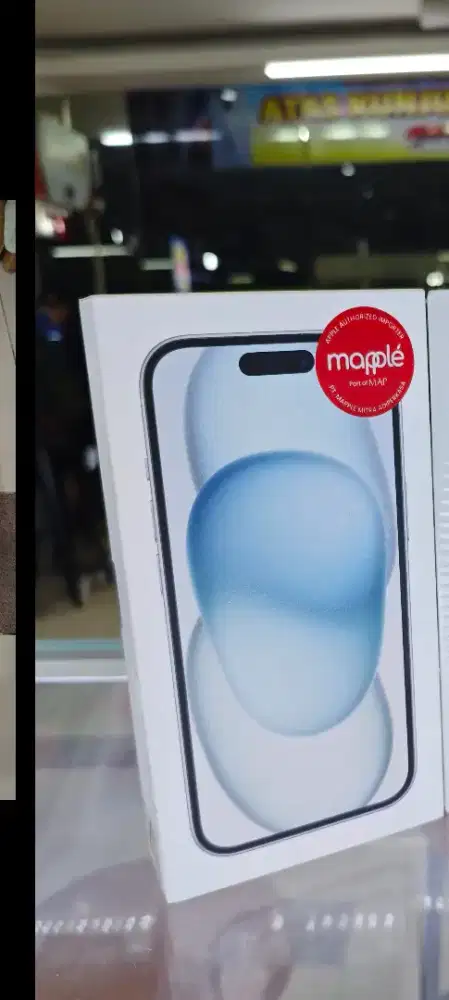 iPhone 15 blue biru pink BNIB garansi resmitAm ibox GDN Blibli digimap