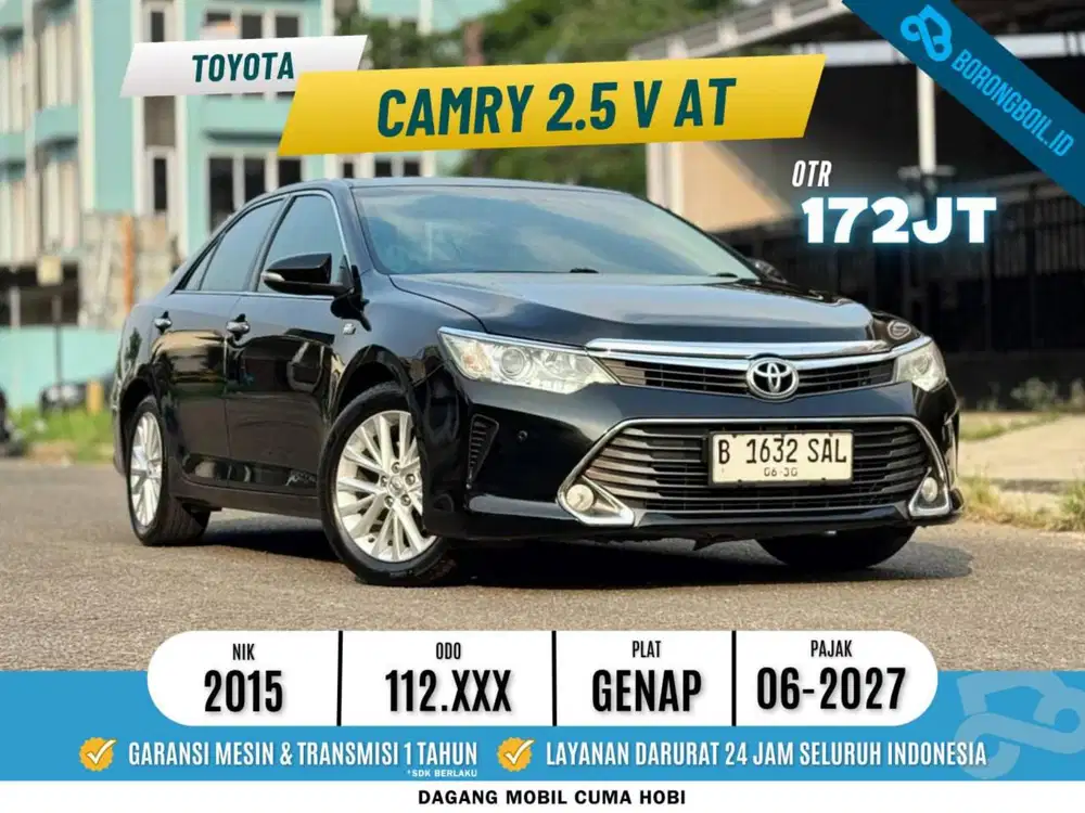 Toyota Camry 2.5 V AT 2015 Attitude Black