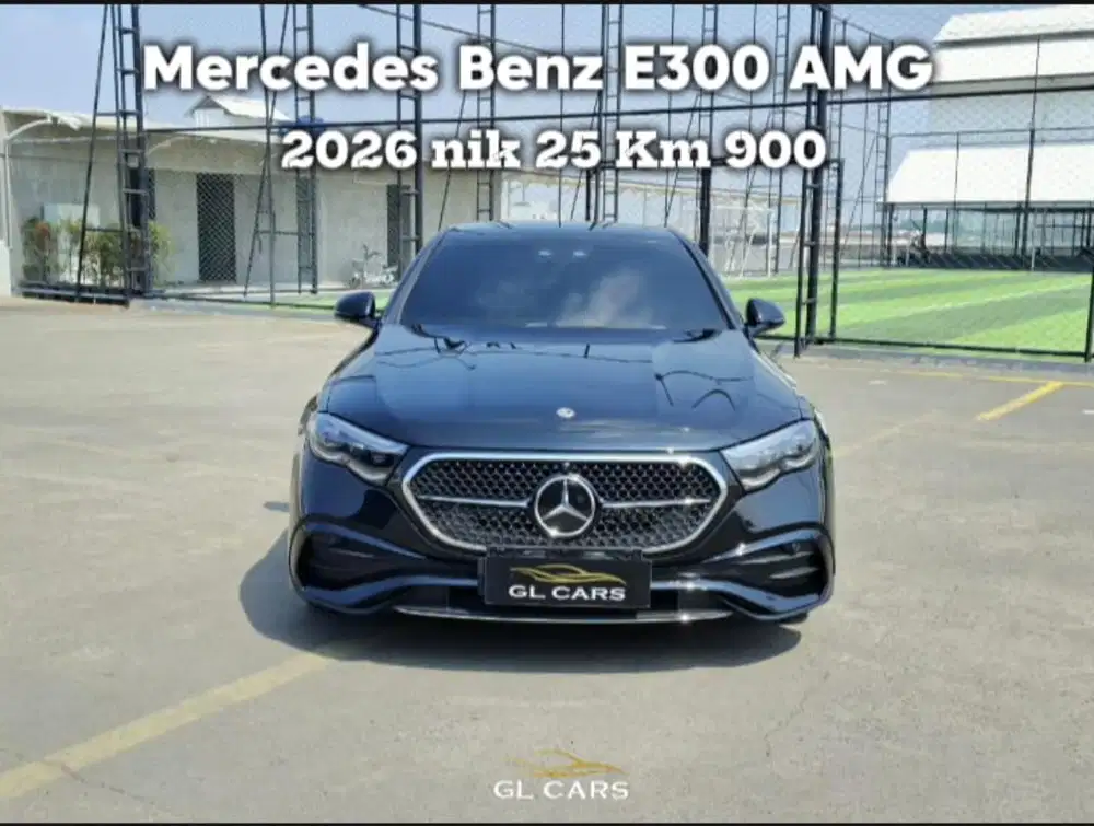 Km 900 E300 AMG Cash New Model Mercedes Benz Black 2026 Nik 2025