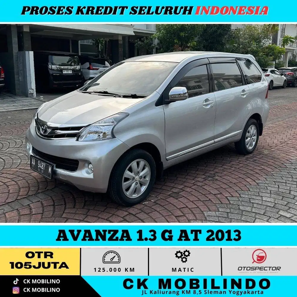 AVANZA 1.3 G AT 2013 Si Paling Irit dan Tangguh