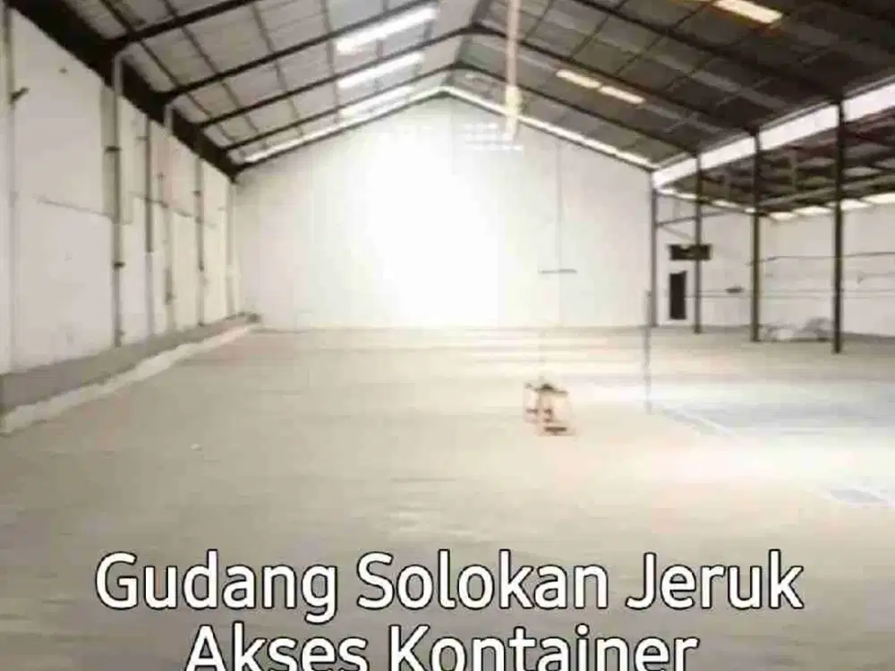 Gudang Bersama Solokan Jeruk Akses Kontainer