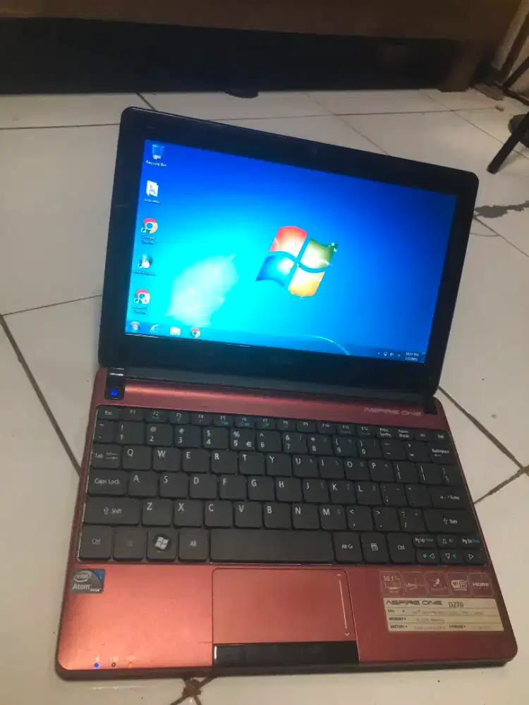 Notebook acer aspire one ram 2gb hdd 500gb