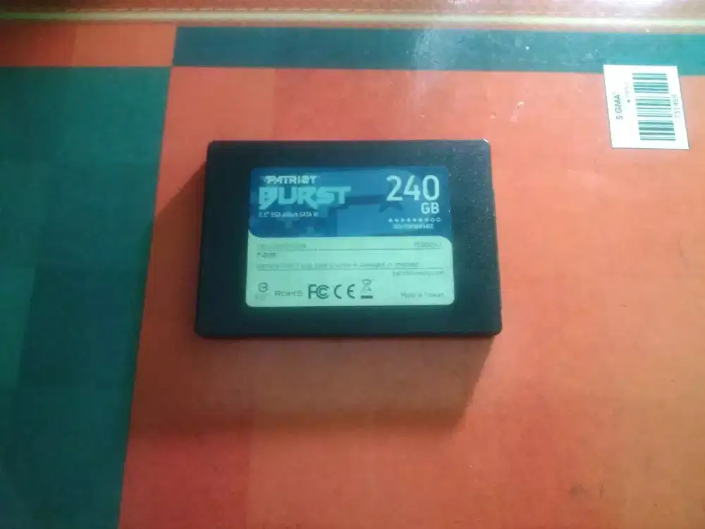 Patriot Burst SSD 240GB - 100/100 Sentinel - PC - Laptop - CCTV - PS