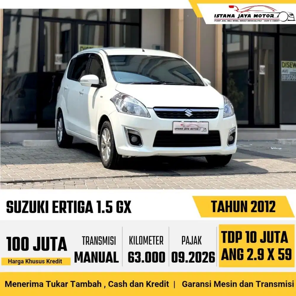 SUZUKI ERTIGA GX MANUAL 2012