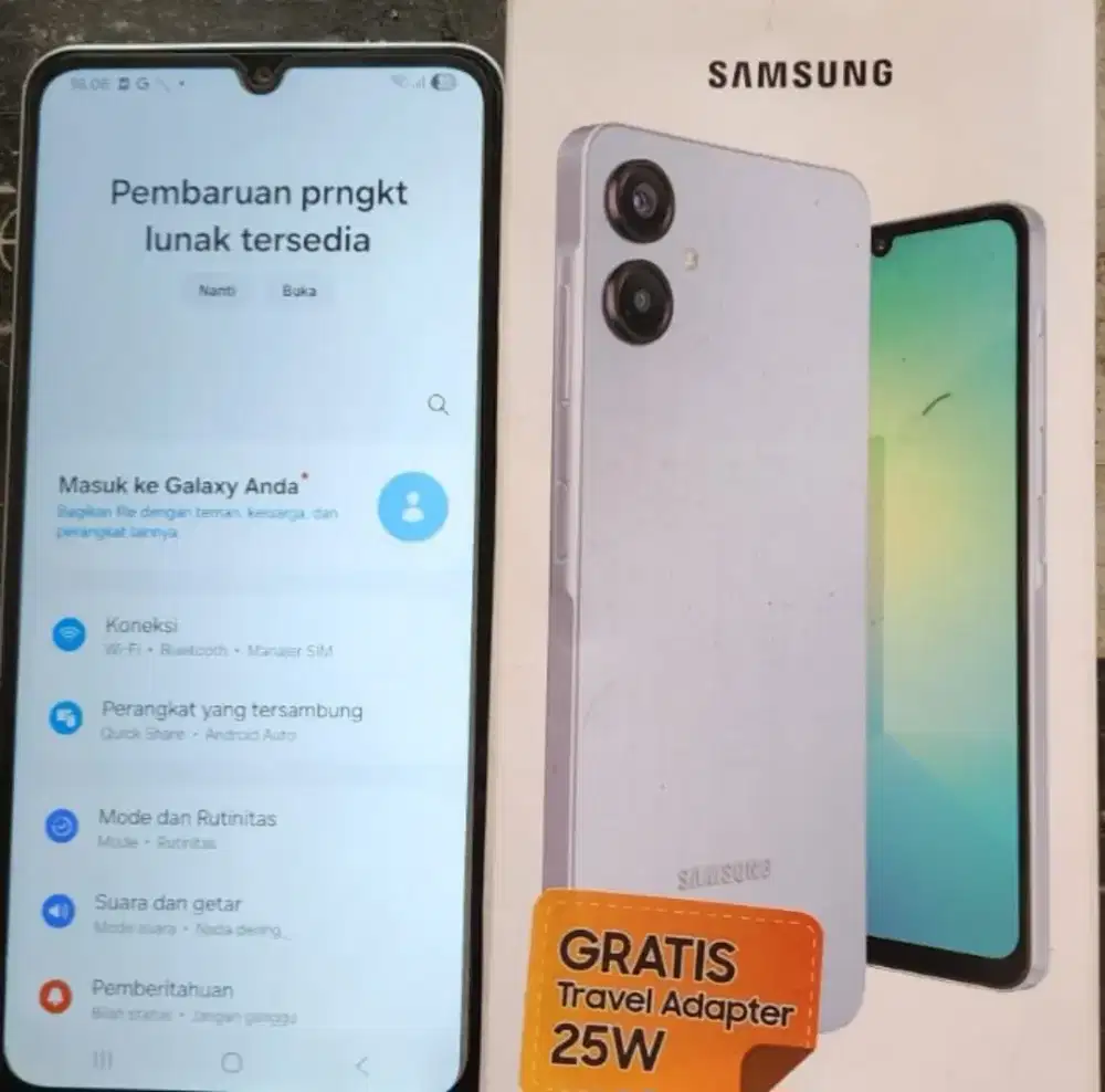 Jual Cepat HP Samsung A06 (Mulus)