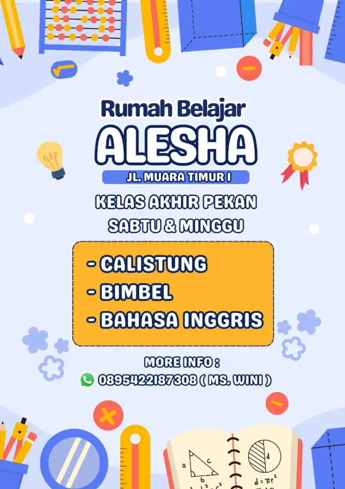 Rumah Belajar Alesha