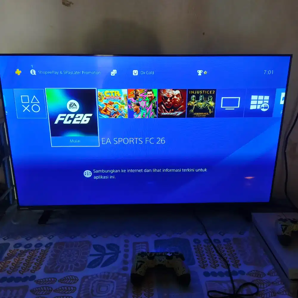 Dijual PS 4 Fat Warna Putih