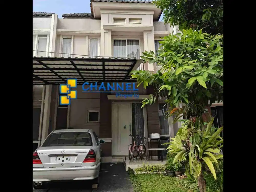 Jual Rumah Cluster SHM Semi Furnished Dekat Tol Jelupang, Residence One BSD City, Fl
