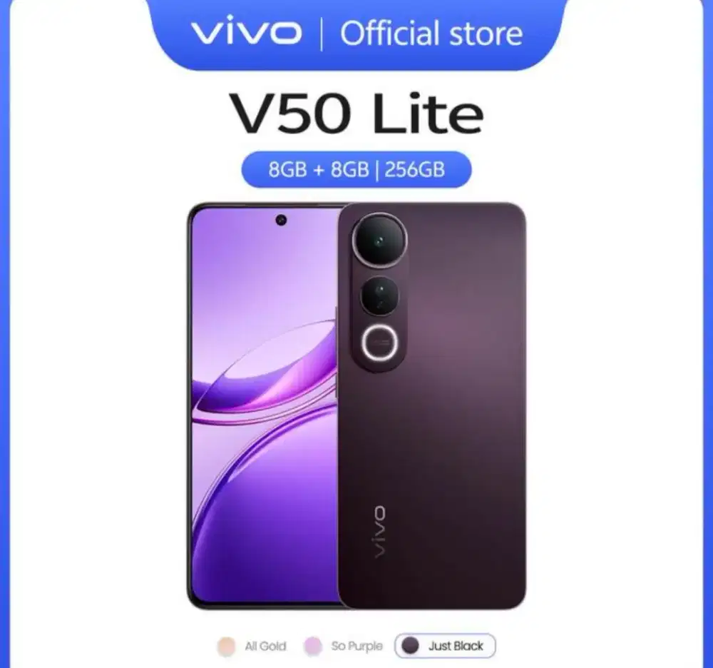 Jual Hp Vivo V50 Lite Ram 8/256 Kondisi Baru Masih Segel