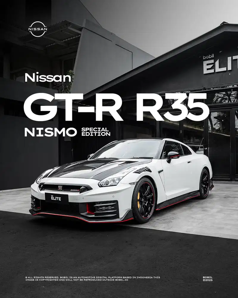 NIK 2026 Nissan GT-R R35 Nismo Special Edition Brilliant White Pearl