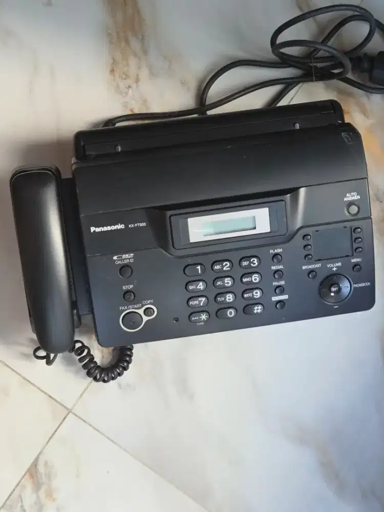 Mesin fax/telp panasonic