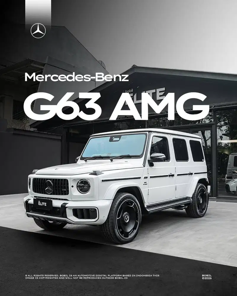 NIK 2026 Mercedes Benz G63 AMG Line MANUFAKTUR