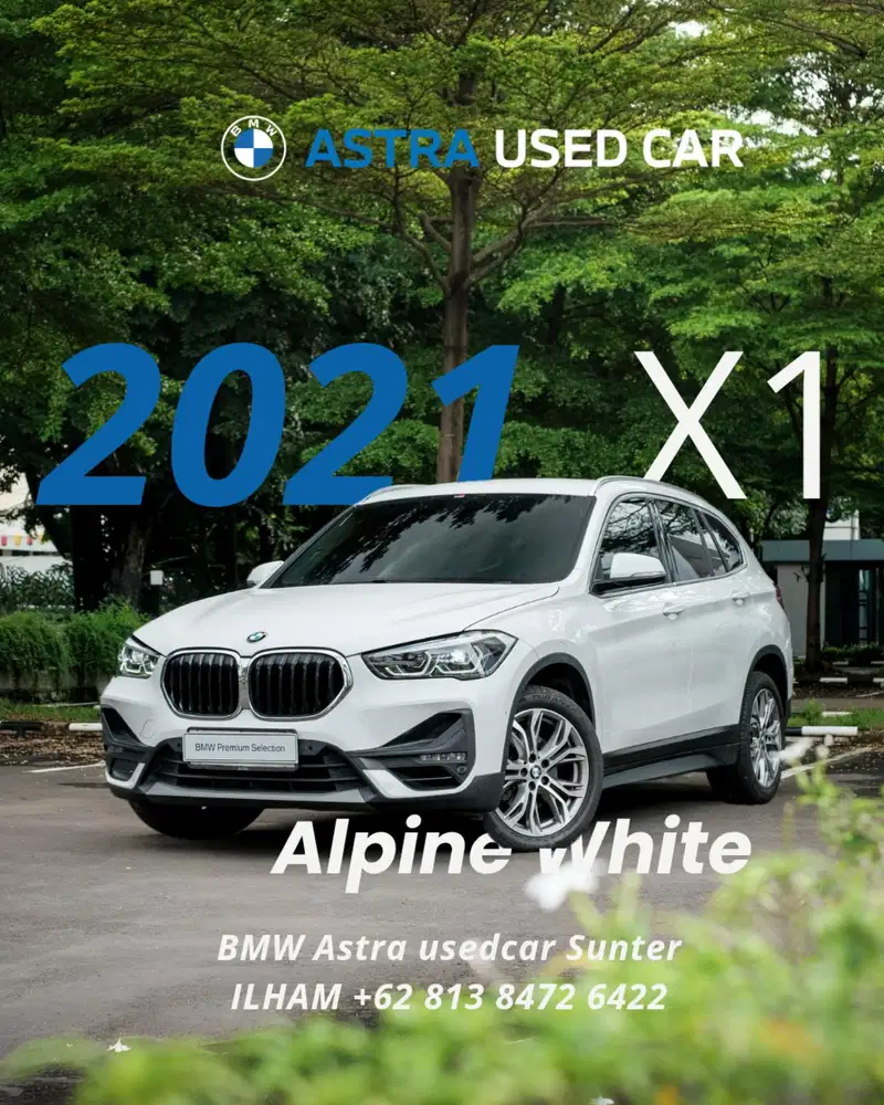 [TDP 100JUTA] [33.000KM] 2021 BMW X1 18i Dynamic