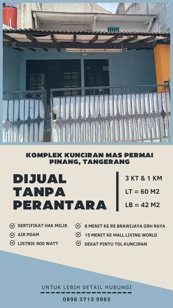RUMAH DIJUAL (SHM)