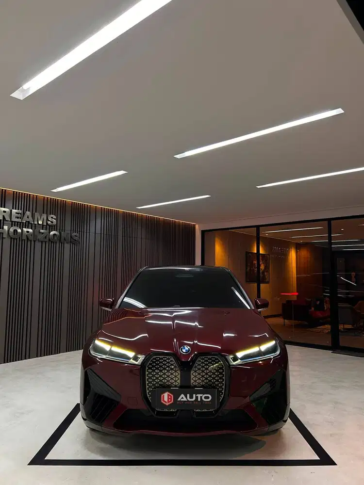 BMW iX EV xDrive40 AT 2024 Km22rb B189GPA Merah Nik 2023